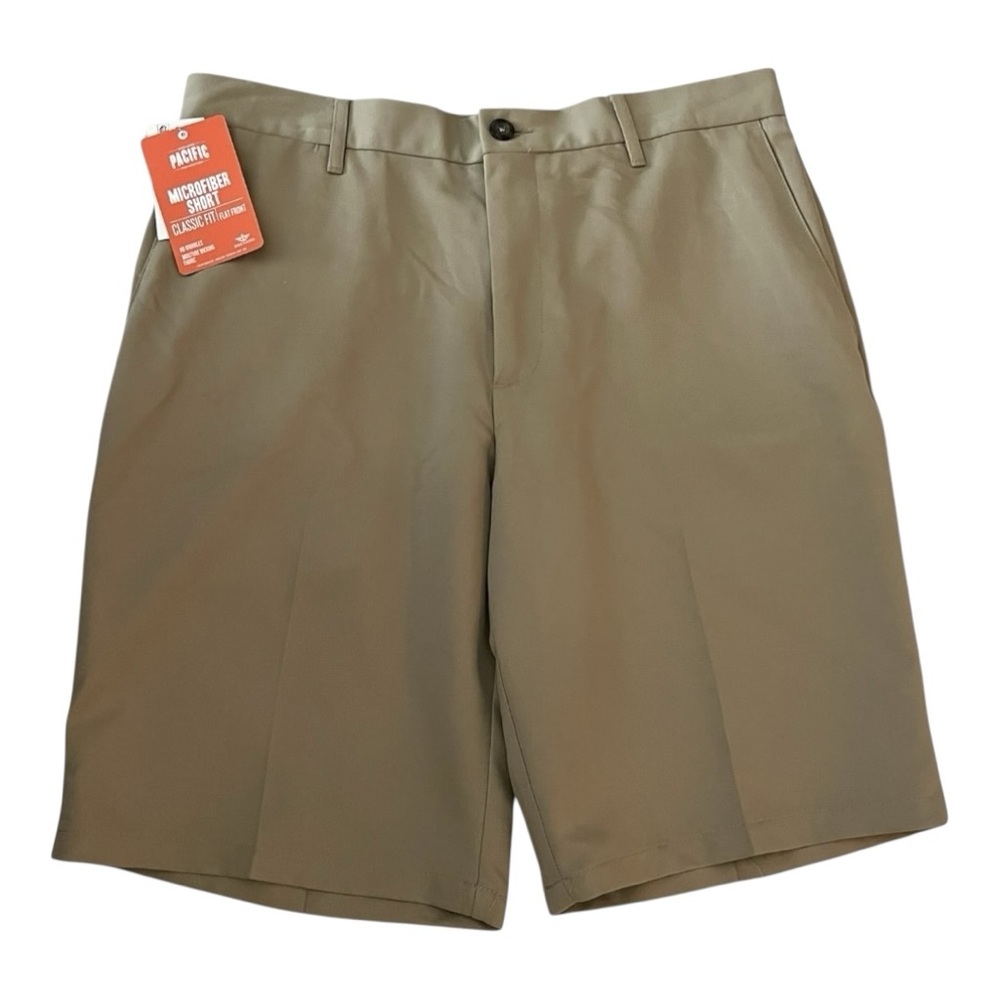 🩳 Dockers Pacific Microfiber Shorts | Size 33 |‎ Classic Fit | NWT